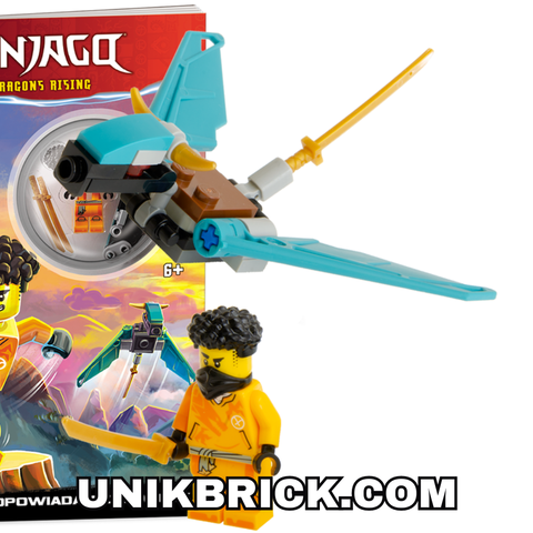  [CÓ HÀNG] LEGO Ninjago Dragons Rising Arin Magazine 