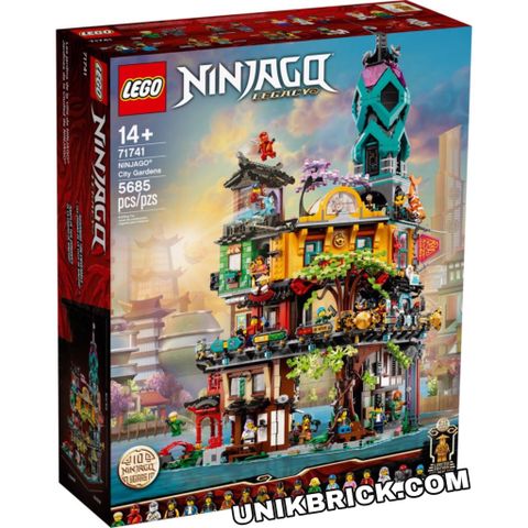  [CÓ HÀNG] LEGO Ninjago 71741 NINJAGO City Gardens 