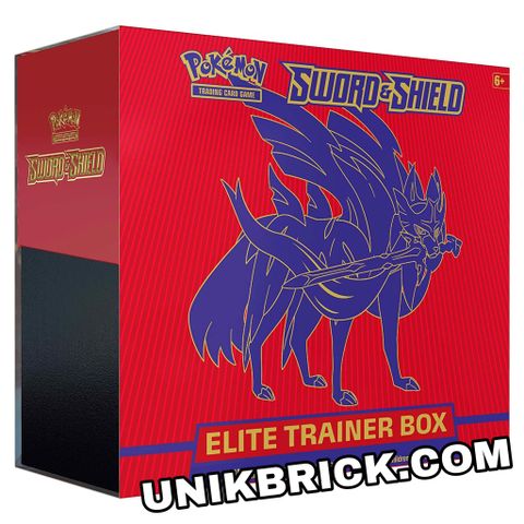  [HÀNG ĐẶT/ ORDER] Pokemon Pokémon TCG Sword & Shield Zacian Elite Trainer Box 