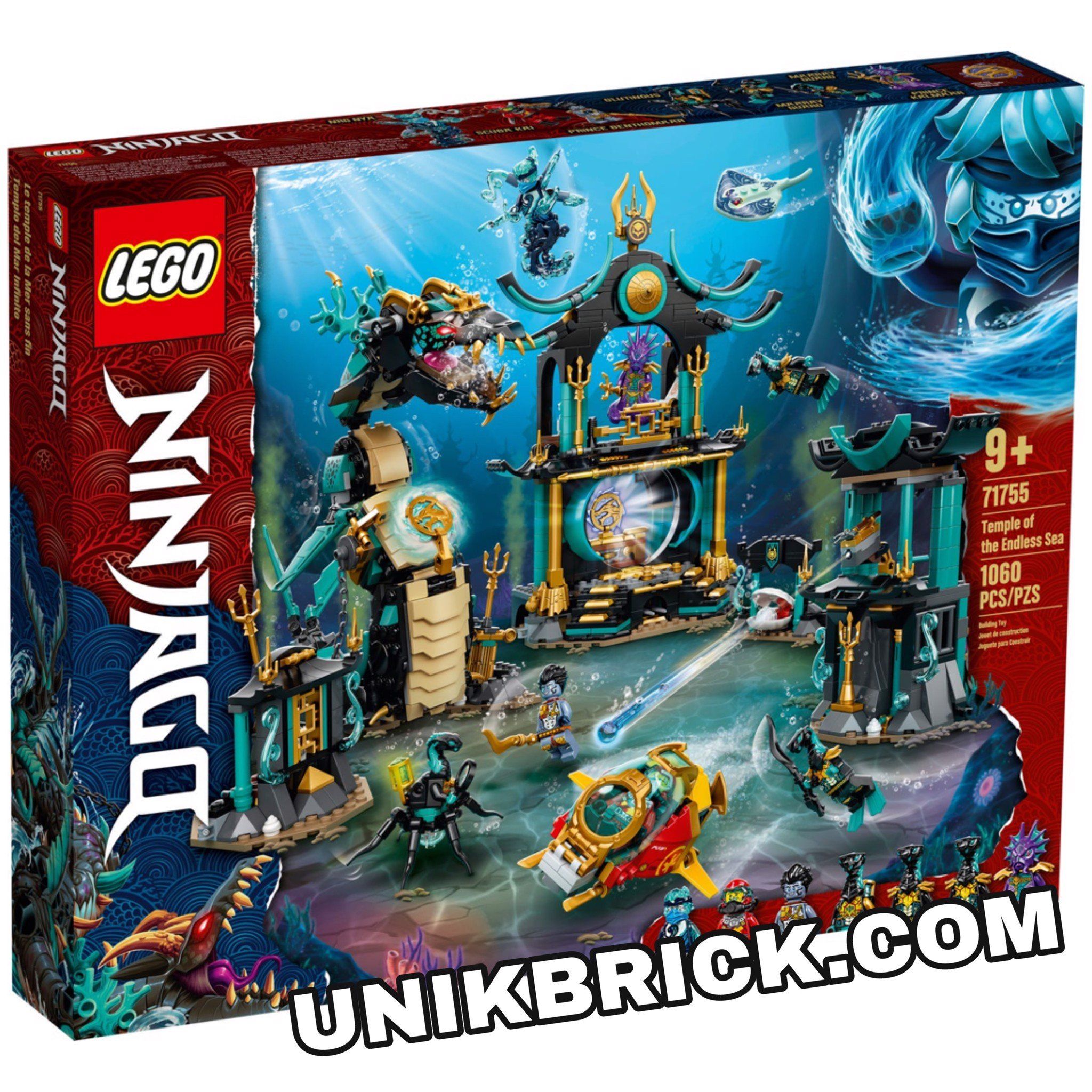 [CÓ HÀNG] LEGO Ninjago 71755 Temple of the Endless Sea