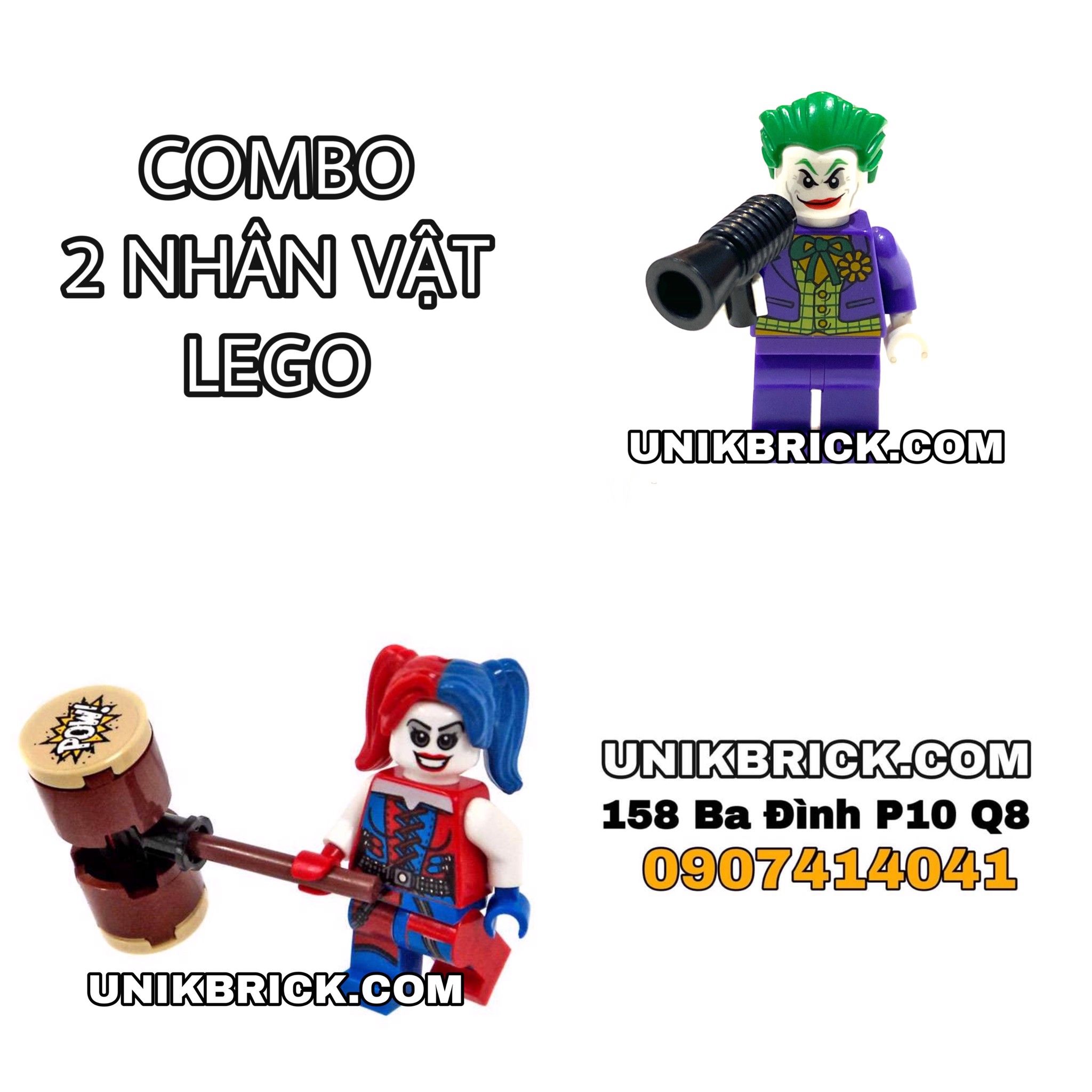 LEGO DC Combo Joker & Harley Quinn No 12