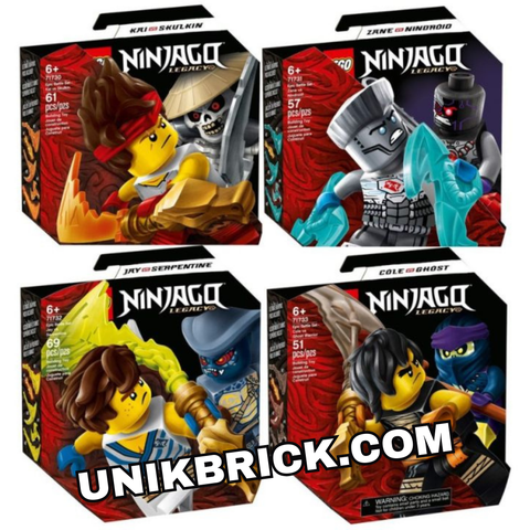  [CÓ HÀNG] LEGO Ninjago Combo 4 Epic Battle Sets 71730 71731 71732 71733 