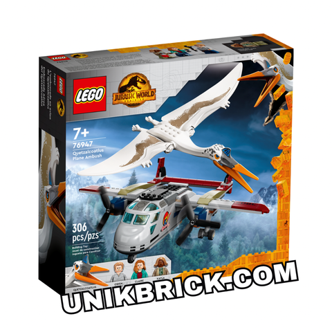  [CÓ HÀNG] LEGO Jurassic World 76947 Dominion Quetzalcoatlus Plane Ambush 