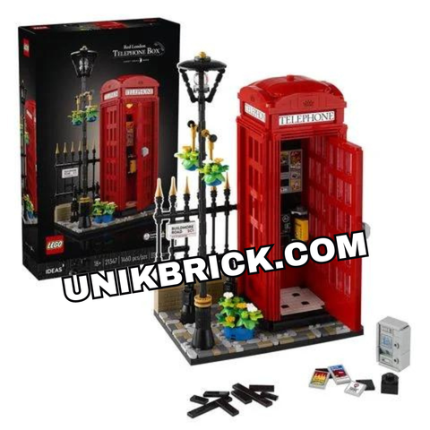  [HÀNG ĐẶT/ORDER] LEGO Ideas 21347 Telephone Booth 