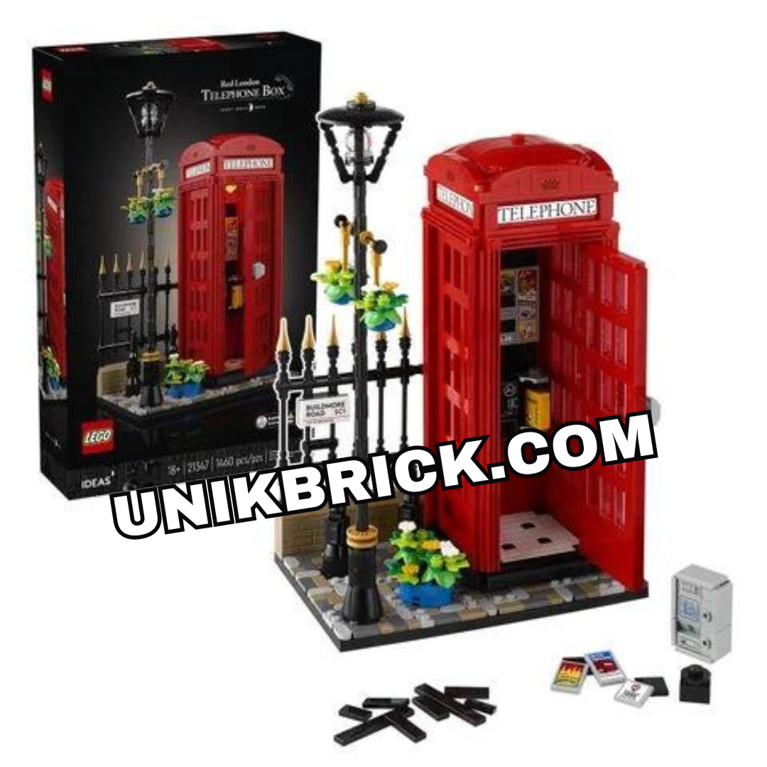 [HÀNG ĐẶT/ORDER] LEGO Ideas 21347 Telephone Booth