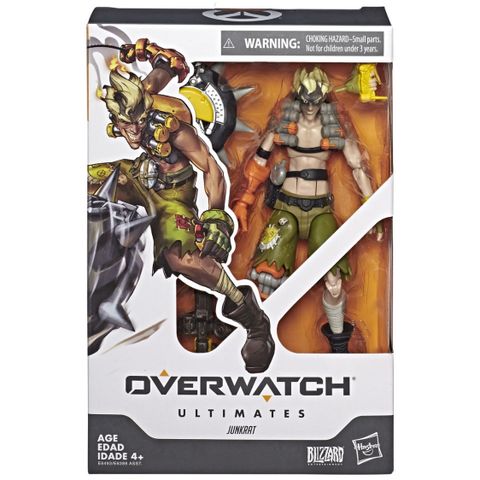  [CÓ HÀNG] Hasbro Overwatch Ultimates Junkrat 6 Inch Action Figure 