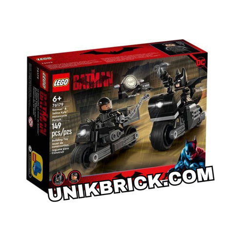  [CÓ HÀNG] LEGO DC Super Heroes 76179 Batman Selina Kyle Motorcycle Pursuit 