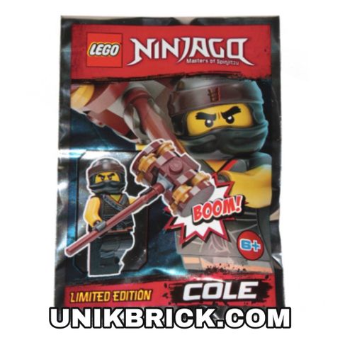  LEGO Ninjago 891839 Cole Foil Pack Polybag 