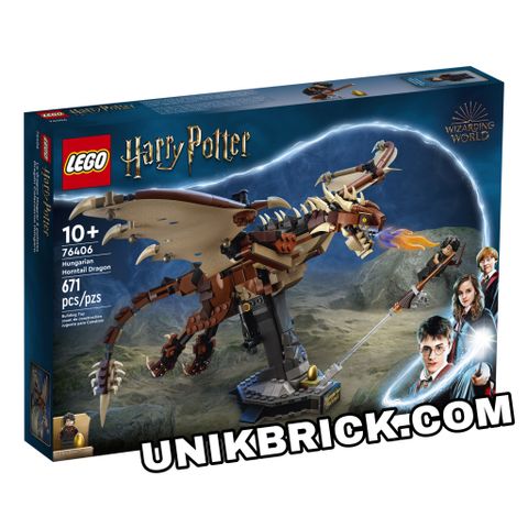  [CÓ HÀNG] LEGO Harry Potter 76406 Hungarian Horntail Dragon 