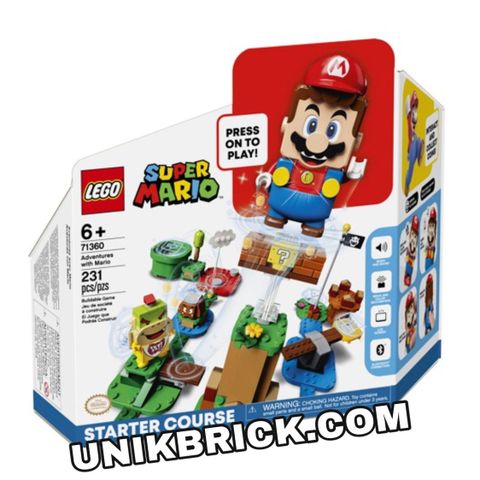  [CÓ HÀNG] LEGO Super Mario 71360 Adventures with Mario Starter Course 