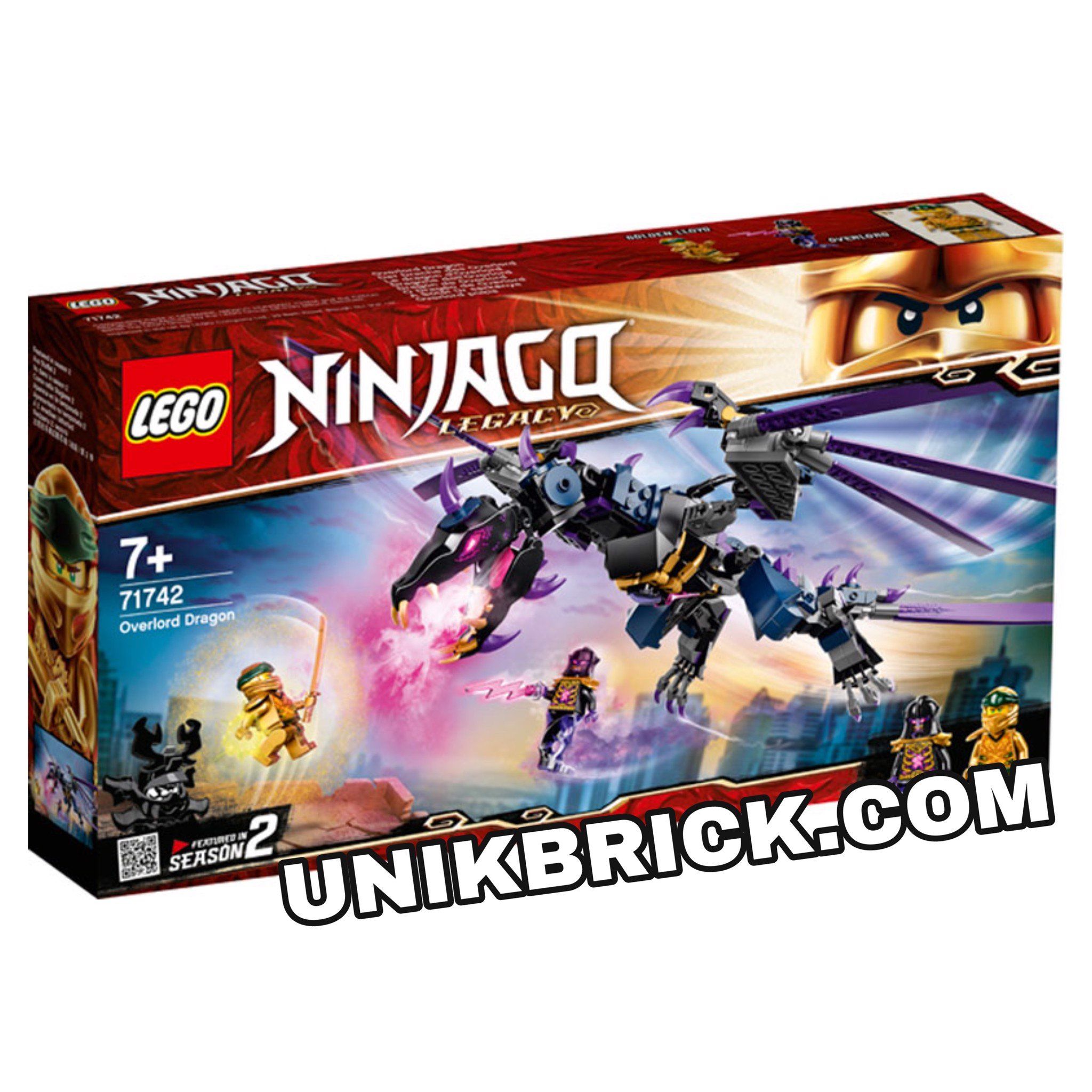 [CÓ HÀNG] LEGO Ninjago 71742 Overlord Dragon