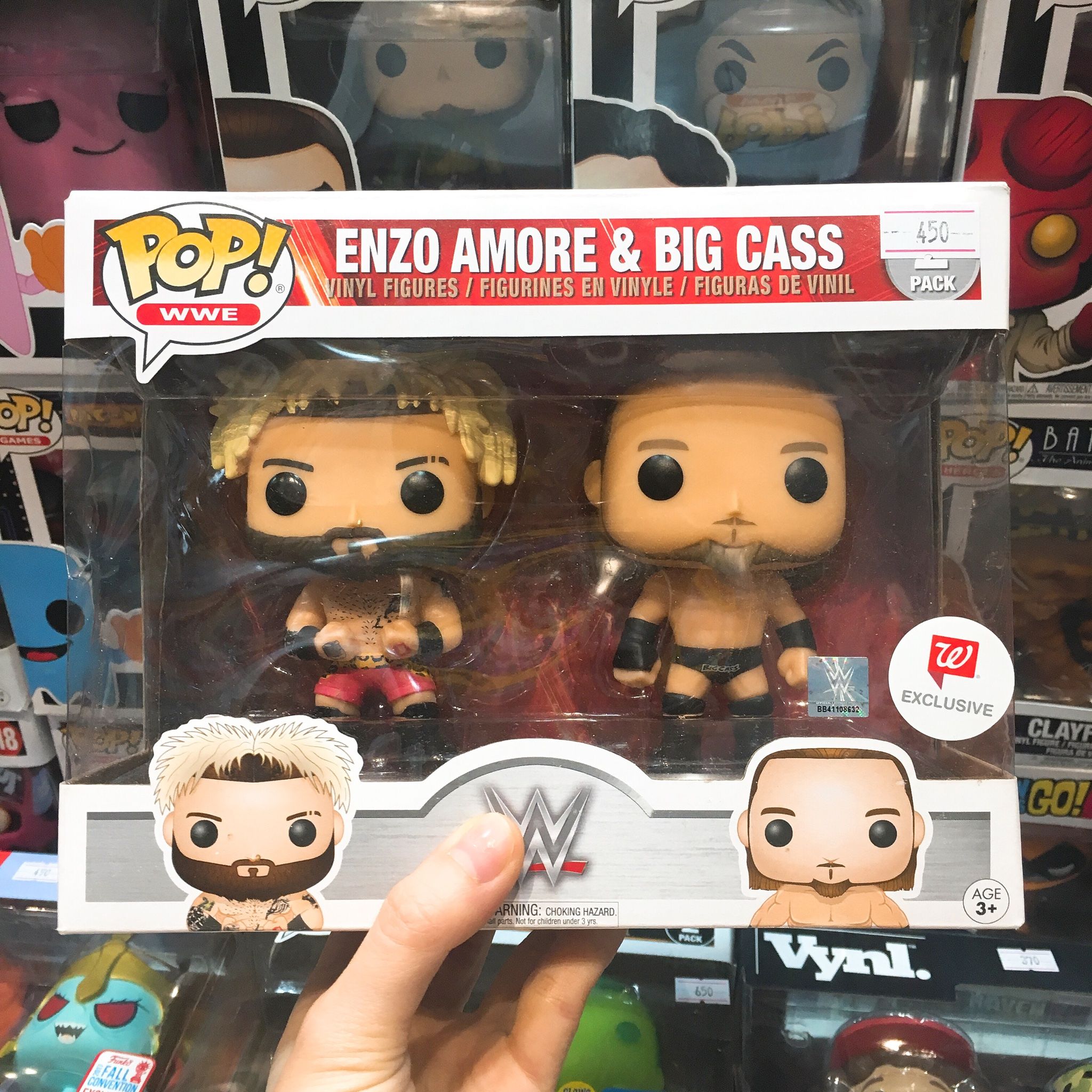 [CÓ SẴN] FUNKO POP WWE 2 Pack Enzo Amore & Big Cass
