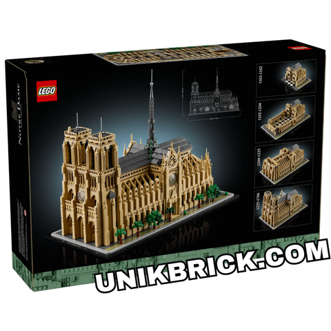  [HÀNG ĐẶT/ ORDER] LEGO Architecture 21061 Notre-Dame de Paris 