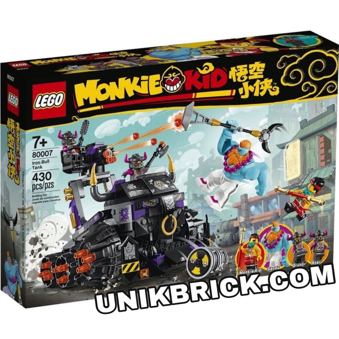 [HÀNG ĐẶT/ ORDER] LEGO Monkie Kid 80007 Iron Bull Tank