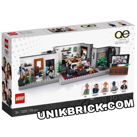  [HÀNG ĐẶT/ ORDER] LEGO Creator 10291 Queer Eye – The Fab 5 Loft 