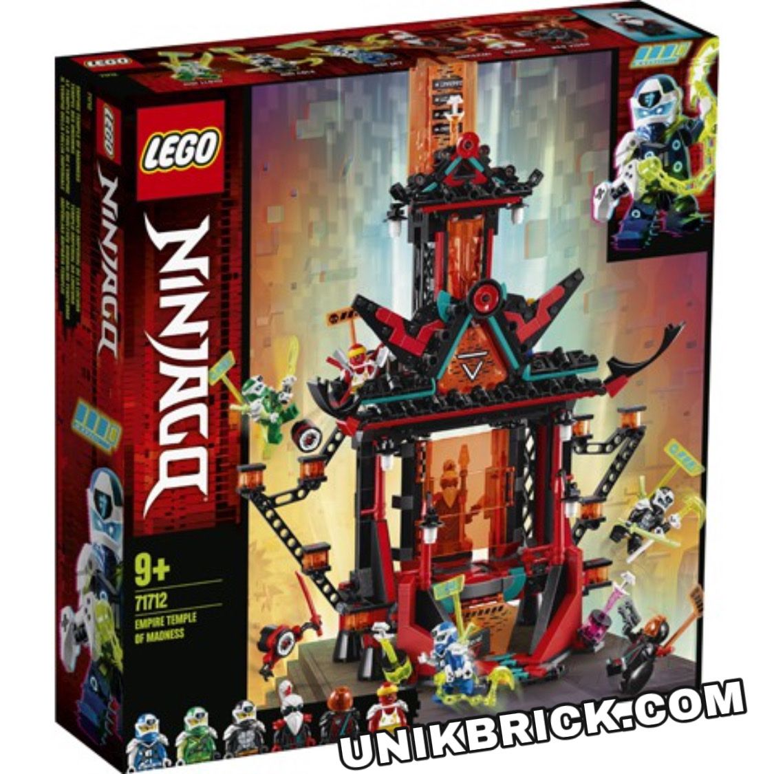 [CÓ HÀNG] LEGO Ninjago 71712 Empire Temple of Madness