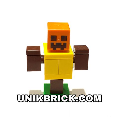  LEGO Minecraft Pumpkin Jack O Lantern Dummy 
