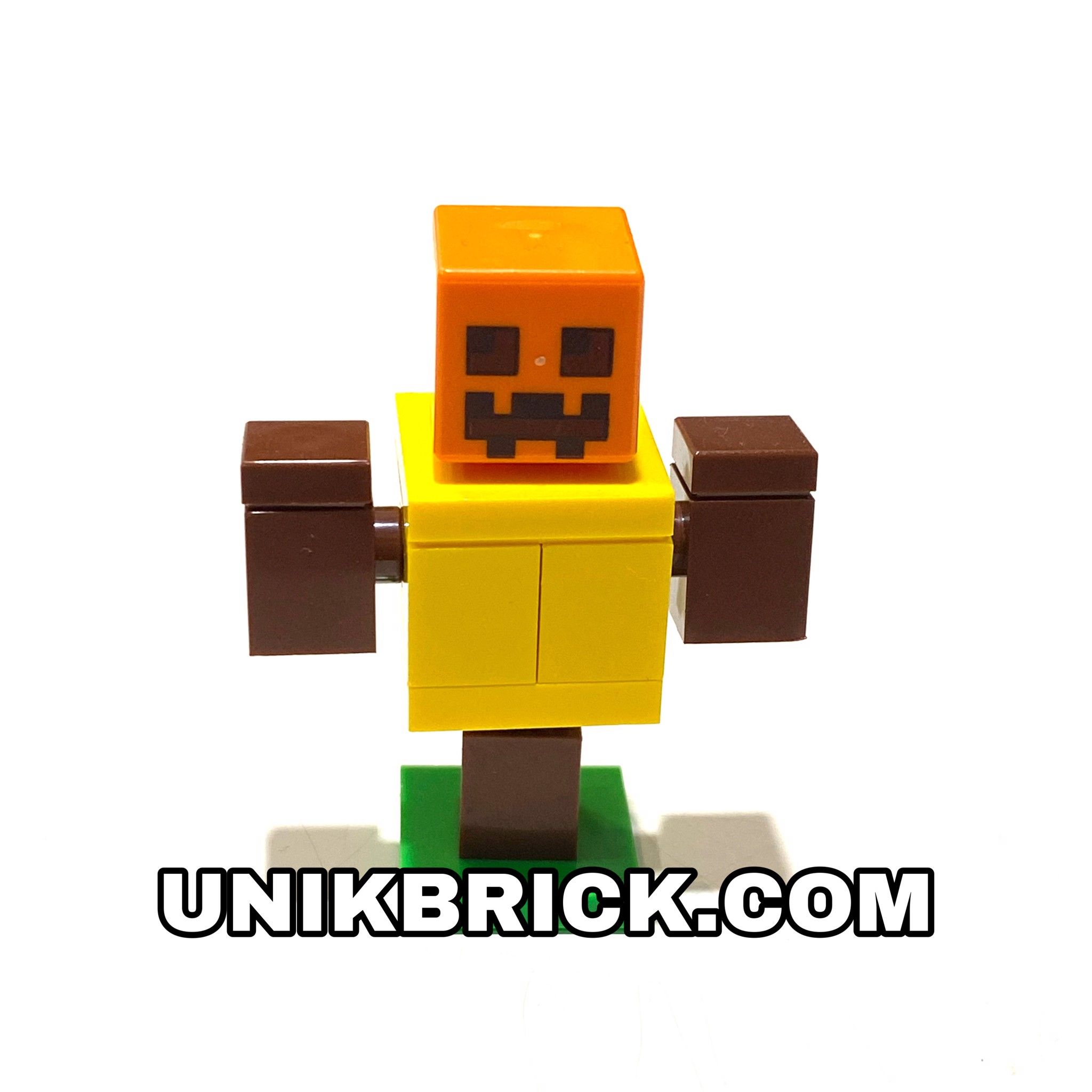 LEGO Minecraft Pumpkin Jack O Lantern Dummy