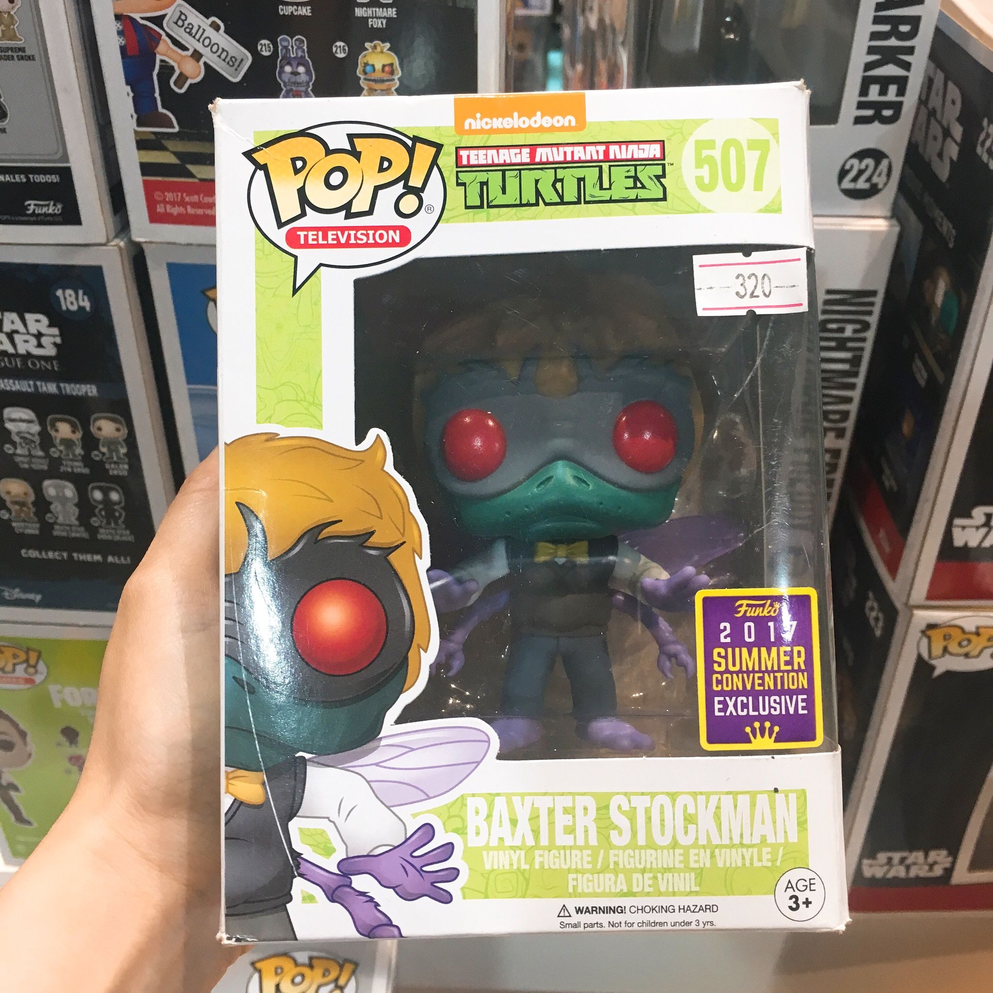 [CÓ SẴN] FUNKO POP Ninja Turtles 507 Baxter Stockman