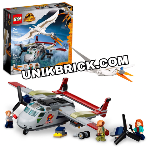  [CÓ HÀNG] LEGO Jurassic World 76947 Dominion Quetzalcoatlus Plane Ambush 