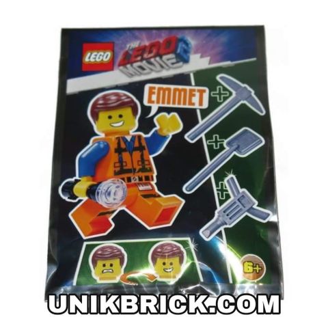  [CÓ HÀNG] LEGO The Lego Movie 2 471905 Emmet Foil Pack Polybag 