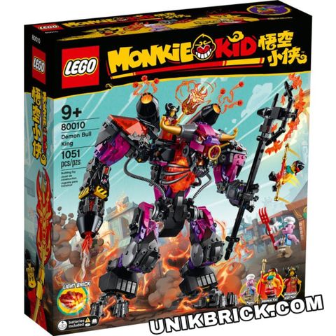  [HÀNG ĐẶT/ ORDER] LEGO Monkie Kid 80010 Demon Bull King 