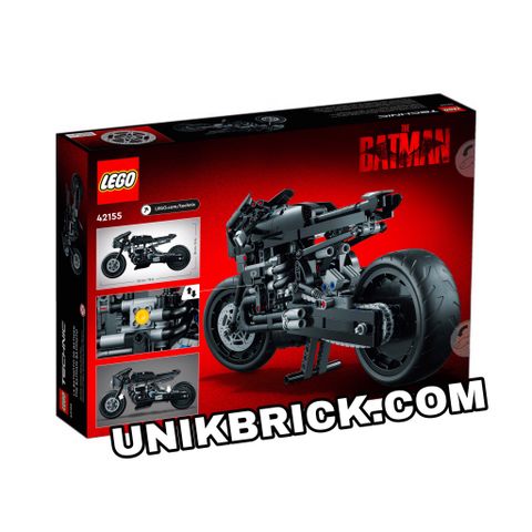  [CÓ HÀNG] LEGO Technic 42155 The Batman Batcycle 