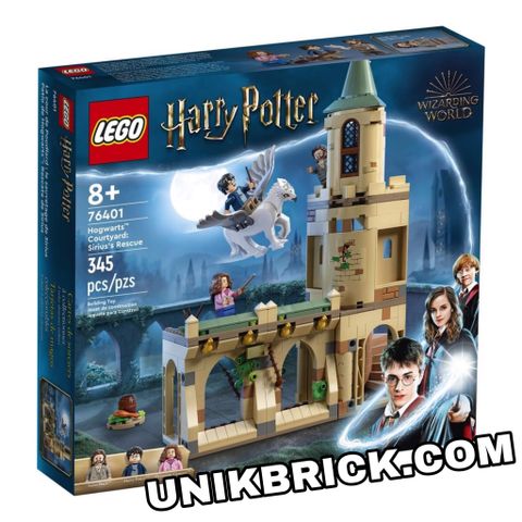  [HÀNG ĐẶT/ ORDER] LEGO Harry Potter 76401 Hogwarts Courtyard: Sirius’s Rescue 