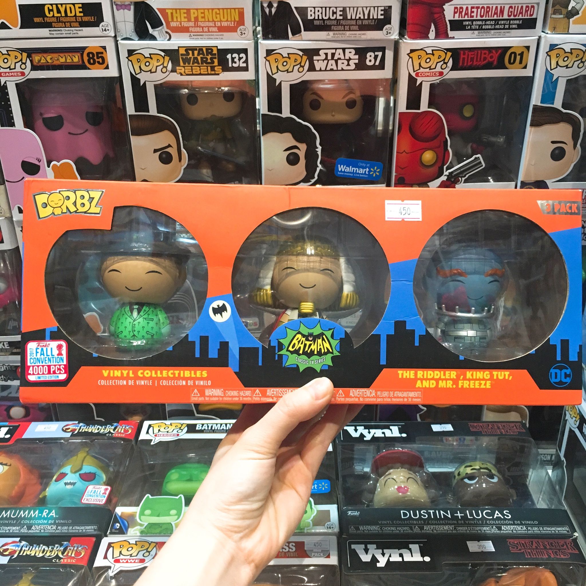 [CÓ SẴN] FUNKO DORBZ 3 Pack Riddler, King Tut & Mr Freeze