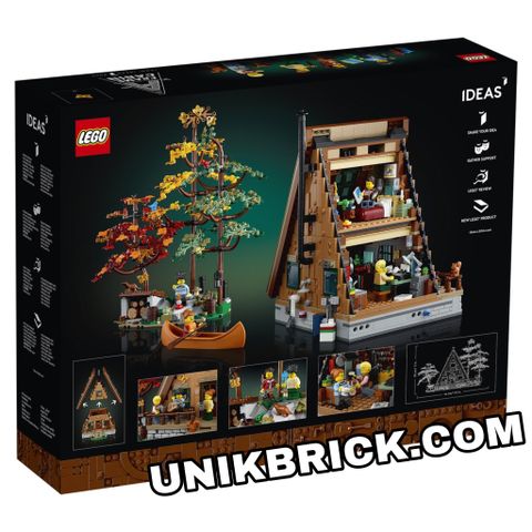  [CÓ HÀNG] LEGO Ideas 21338 A-Frame Cabin 