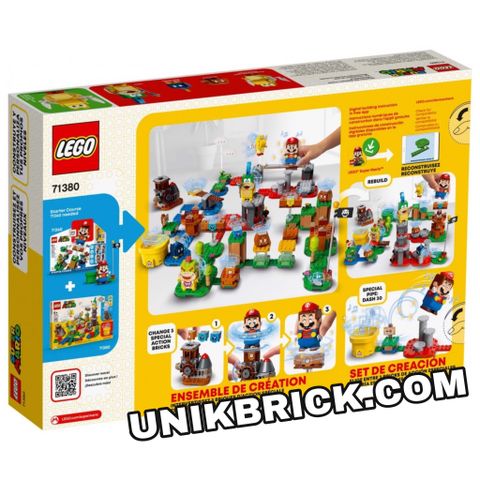  [HÀNG ĐẶT/ ORDER] LEGO Super Mario 71380 Master Your Adventure Maker Set 