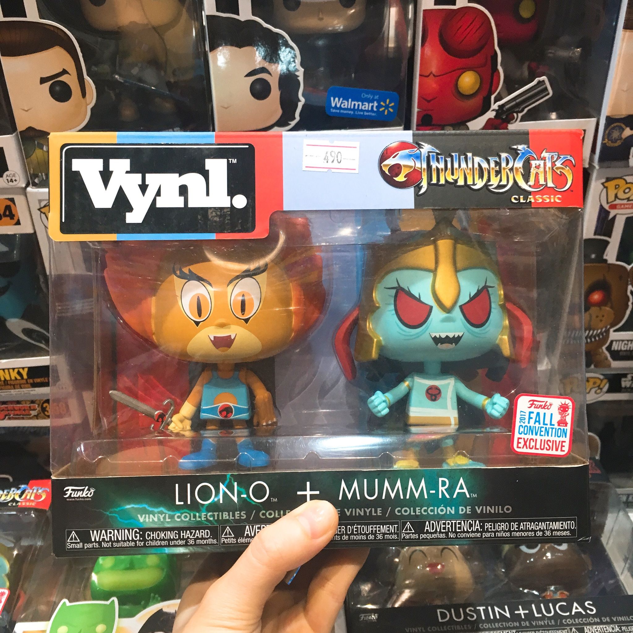 [CÓ SẴN] FUNKO VYNL 2 Pack Lion O & Mumm-Ra