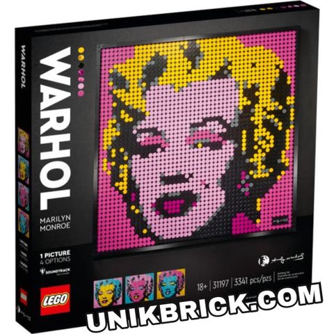  [HÀNG ĐẶT/ ORDER] LEGO Art 31197 Andy Warhol's Marilyn Monroe 