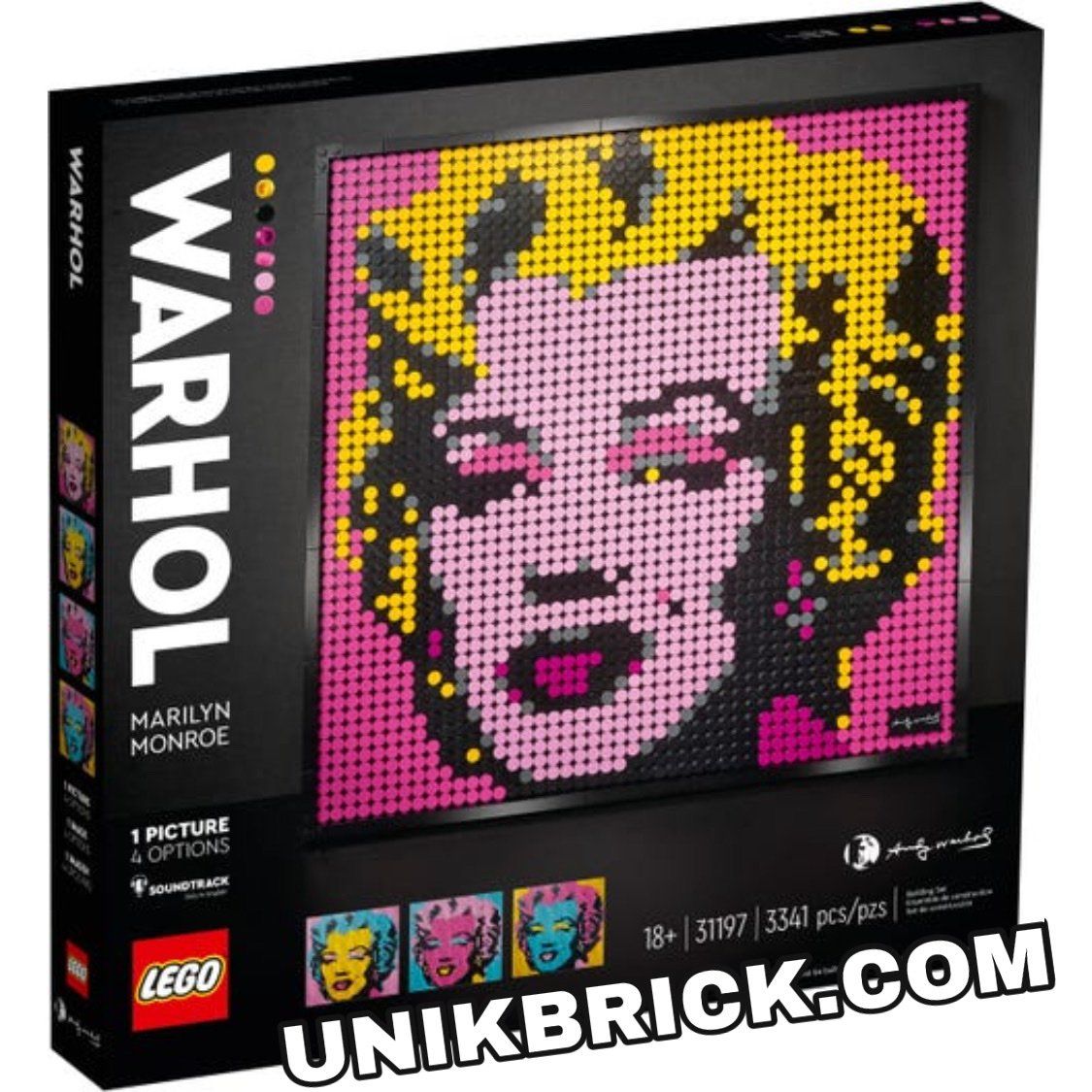 [HÀNG ĐẶT/ ORDER] LEGO Art 31197 Andy Warhol's Marilyn Monroe