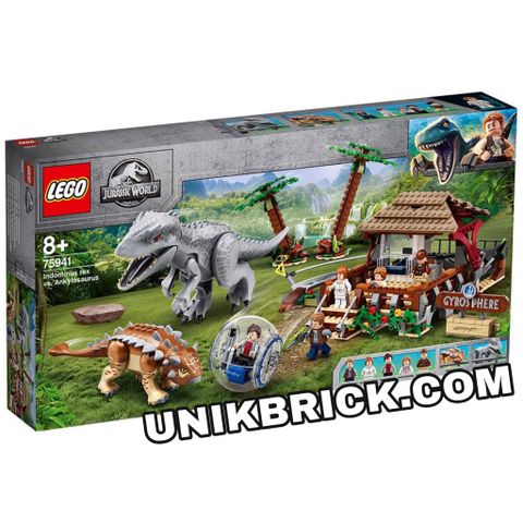  [HÀNG ĐẶT/ ORDER] LEGO Jurassic World 75941 Indominus Rex vs. Ankylosaurus 