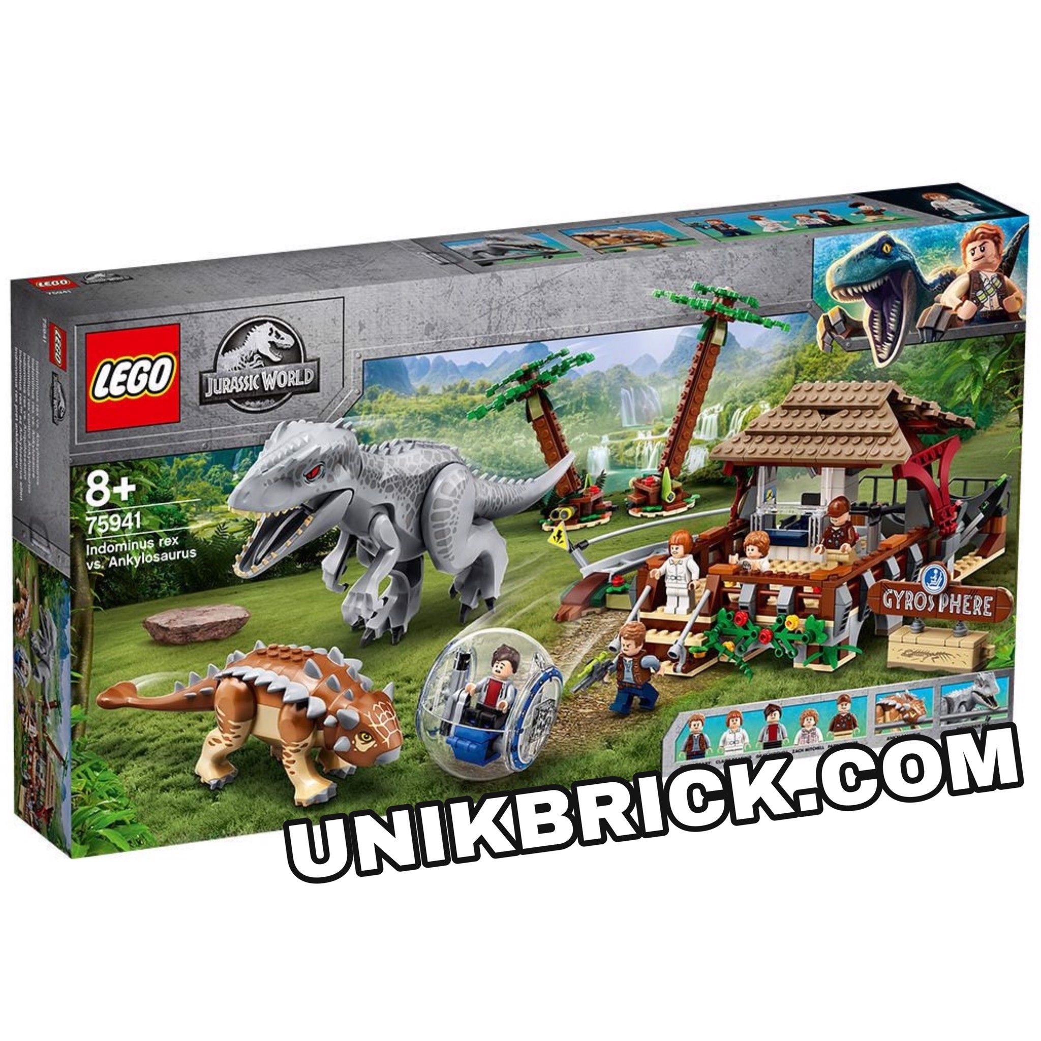 [HÀNG ĐẶT/ ORDER] LEGO Jurassic World 75941 Indominus Rex vs. Ankylosaurus