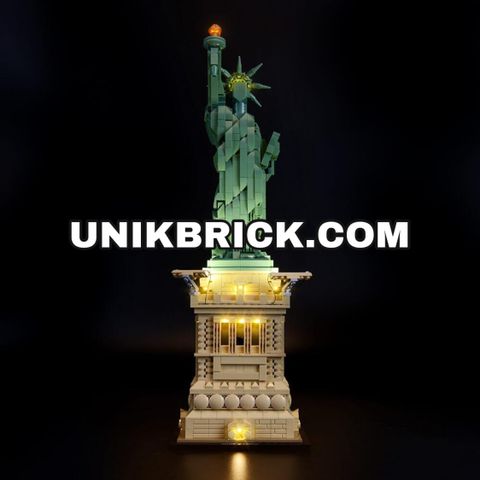  [HÀNG ĐẶT/ ORDER] Briksmax Light Kit For Statue of Liberty 21042 