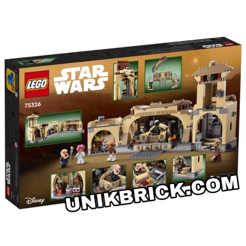  [CÓ HÀNG] LEGO Star Wars 75326 Boba Fett's Throne Room 