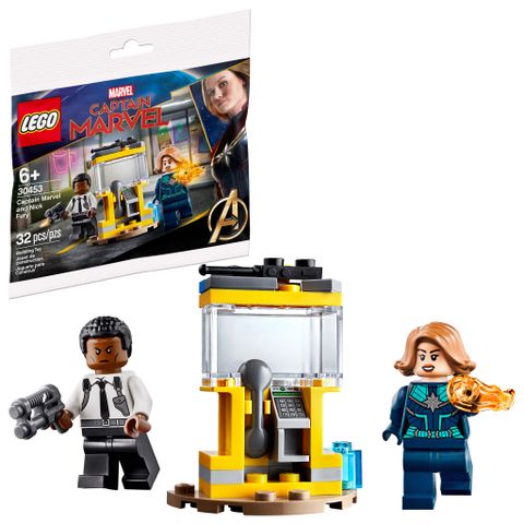  [CÓ HÀNG] LEGO 30453 Captain Marvel and Nick Fury Polybag 