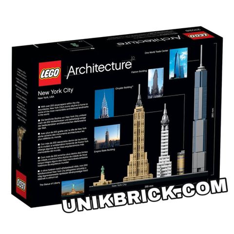  [CÓ HÀNG] LEGO Architecture 21028 New York City 