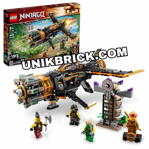  [CÓ HÀNG] LEGO Ninjago 71736 Legacy Boulder Blaster 