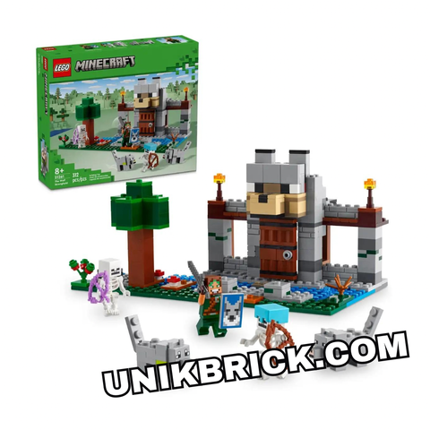  [HÀNG ĐẶT/ ORDER] LEGO Minecraft 21261 The Wolf Stronghold 