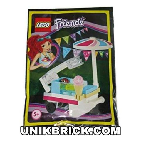  [CÓ HÀNG] LEGO Friends 561605 Ice Cream Cart Foil Pack Polybag 