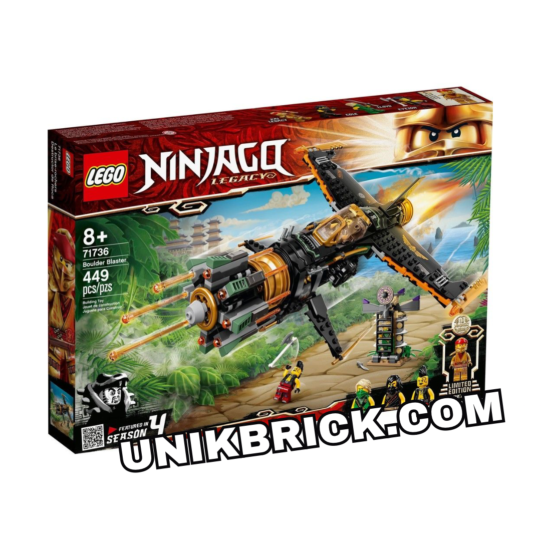 [CÓ HÀNG] LEGO Ninjago 71736 Legacy Boulder Blaster