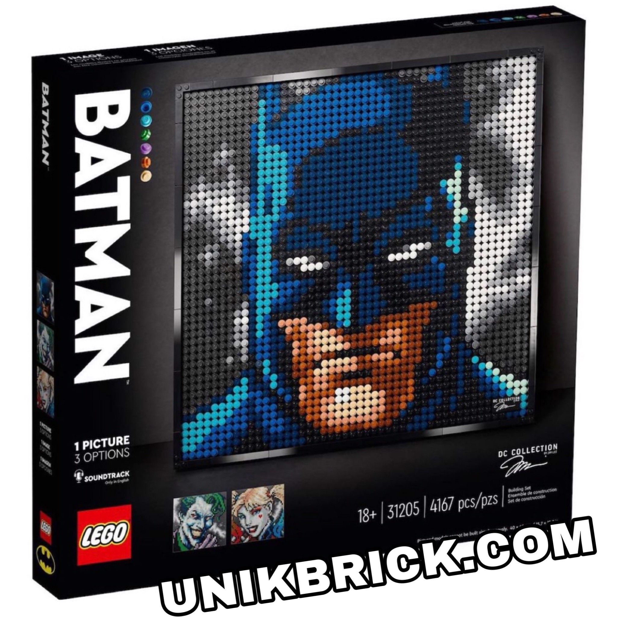 [HÀNG ĐẶT/ ORDER] LEGO Art DC 31205 Jim Lee Batman Collection