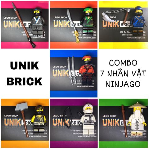  LEGO Ninjago Combo 7 Ninja Movie 