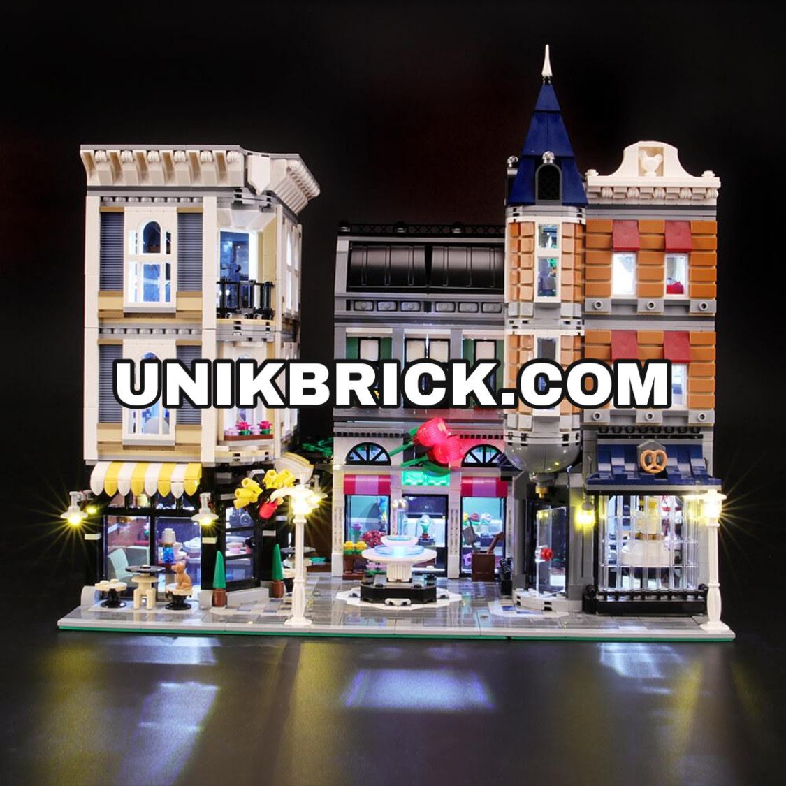 [HÀNG ĐẶT/ ORDER] Briksmax Light Kit For Lego The Assembly Square 10255