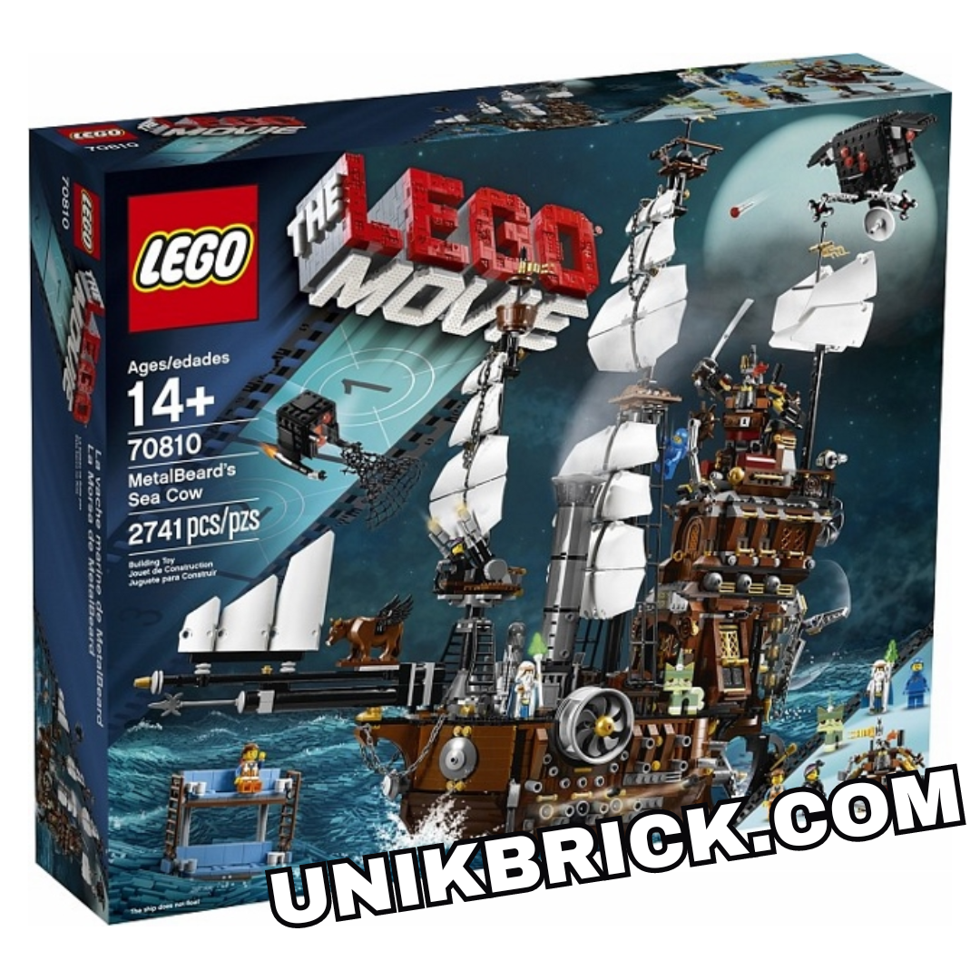 [HÀNG ĐẶT/ ORDER] LEGO The Movie 70810 MetalBeard's Sea Cow