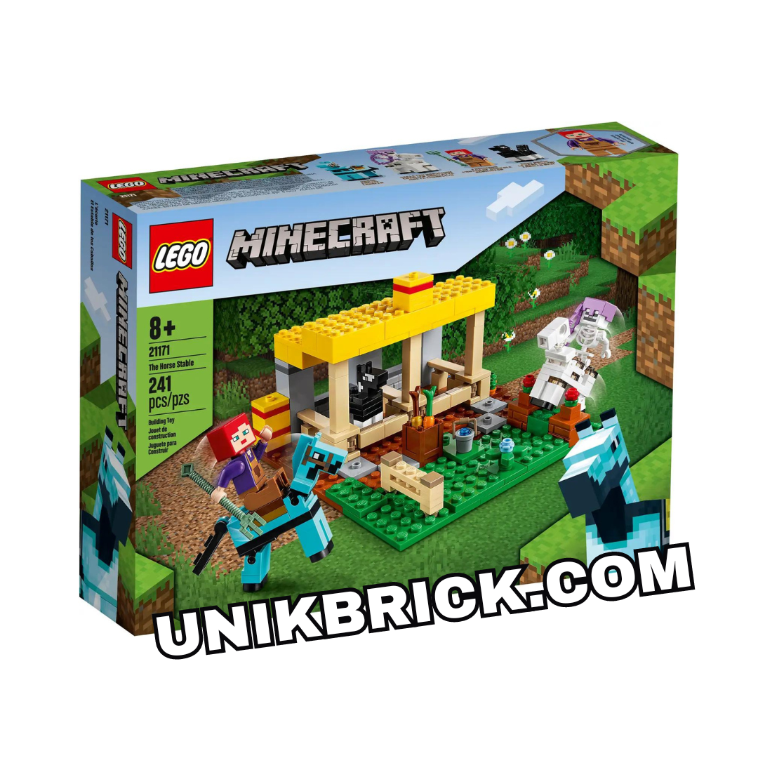 [CÓ HÀNG] LEGO Minecraft 21171 The Horse Stable