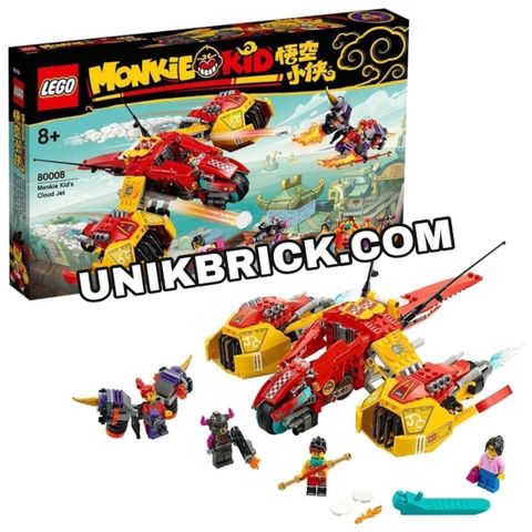  [HÀNG ĐẶT/ ORDER] LEGO Monkie Kid 80008 Monkie Kid’s Cloud Jet 